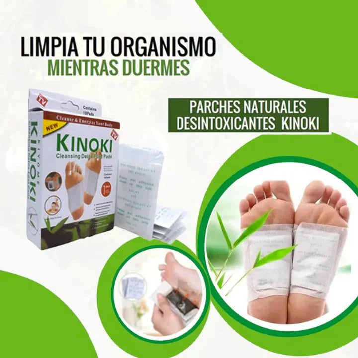 PARCHES KINOKI ™ PACK x10 UNIDADES