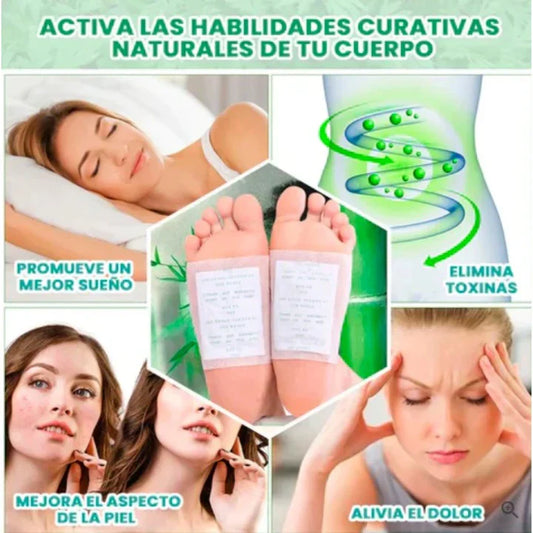 PARCHES KINOKI ™ PACK x10 UNIDADES